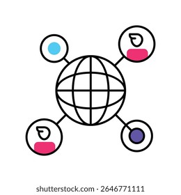Entfernter Vektor Gefüllter Umriss Illustration Stil Symbol. EPS 10-Datei