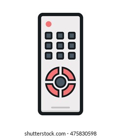 Remote Vector Icon