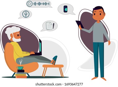 
remote work home office freelancers home school