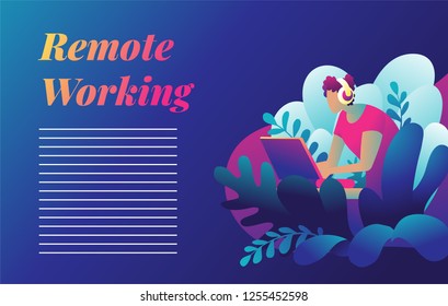 Remote working is a disruption global trend