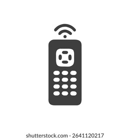remote-control icon vector illustration style