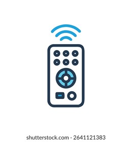 remote-control icon vector illustration style