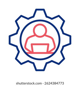 Remotehiring Icon Element For Design
