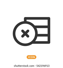 Remove Archive Vector Icon