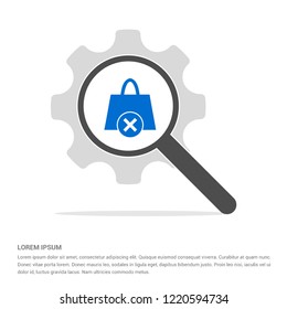 remove bag of purse - Free vector icon