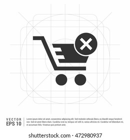 Remove from basket icon