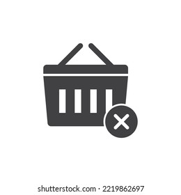 Remove Basket Icon Sign Symbol