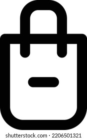 Remove basket icon, symbol or logo