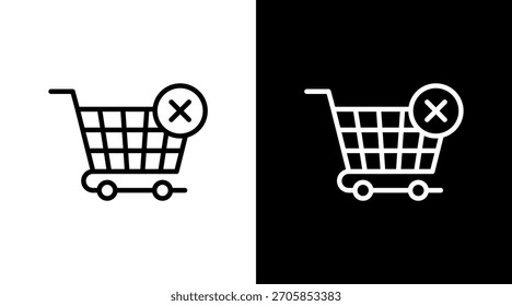 Quitar del Carrito Diseño de conjunto de iconos blancos