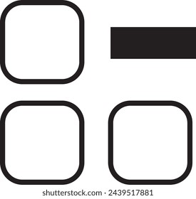 remove collection icon vector asset illustration