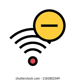 remove color line icon