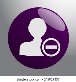 Remove contact icon