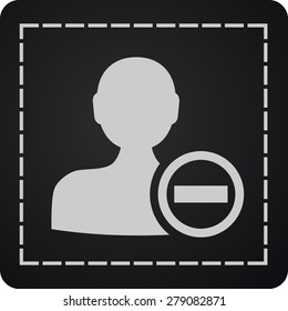 Remove contact icon