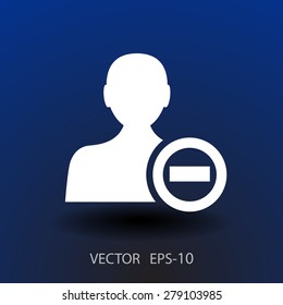 Remove contact icon