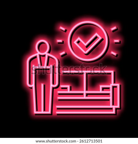 remove couch neon light sign vector. remove couch illustration