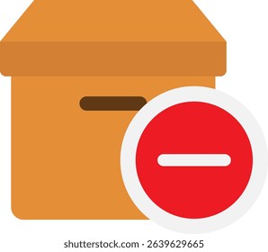 Remove Delete Cancel Icon Vector Flat Illustration