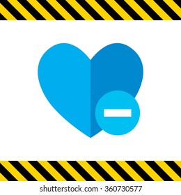 Remove from  favorites icon