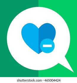 Remove from favorites icon