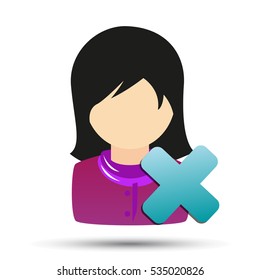 remove female user