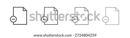 Remove file icons for graphic and web design.