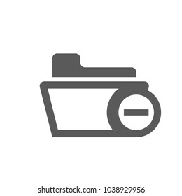 remove folder icon