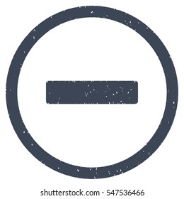 Remove grainy textured icon for overlay watermark stamps. Flat symbol with dust texture. Dotted vector smooth blue ink rubber seal stamp with grunge design on a white background.
