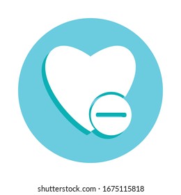 Retire el icono de la placa cardíaca. Glifo simple, vector plano de iconos web para ui y ux, sitio web o aplicación móvil