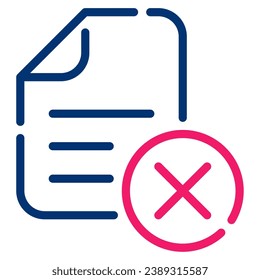Remove icon illustration for UIUX, web, app, infographic etc