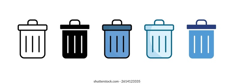 Remove Icon Set Multiple Style Collection