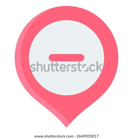 Remove icon symbol. Vector illustration.