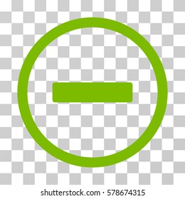 Remove icon. Vector illustration style is flat iconic symbol, eco green color, transparent background. Designed for web and software interfaces.