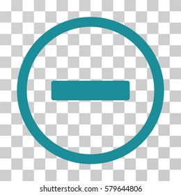 Remove icon. Vector illustration style is flat iconic symbol, soft blue color, transparent background. Designed for web and software interfaces.