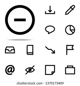 remove icon. web icons universal set for web and mobile