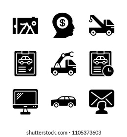 remove, indoor, telephone and application icons in Technology vector set. Graphics for web and design