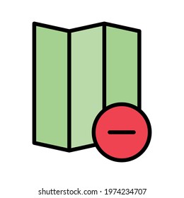 Remove, location, map icon vector image. Can also be used for Navigation. Suitable for use on web apps, mobile apps and print media.