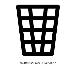 remove office line icon - vector