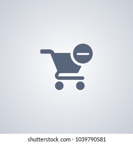 Remove product icon, vector best flat icon on white background , EPS 10