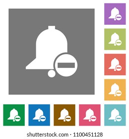 Remove reminder flat icons on simple color square backgrounds