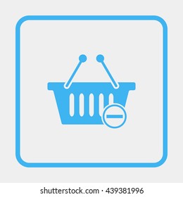 Remove from Shopping Basket Icon.