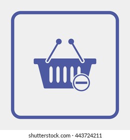 Remove from Shopping Basket Icon.