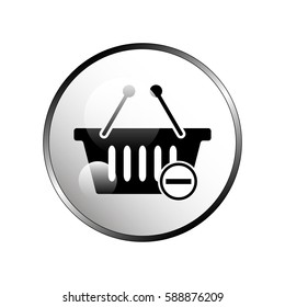 Remove from Shopping Basket Icon.