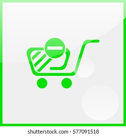 Remove from the shopping cart.