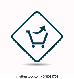remove from the shopping cart icon
