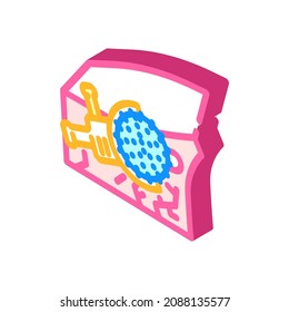 removing scratches isometric icon vector. removing scratches sign. isolated symbol illustration