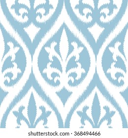 Renaissance damask pattern seamless vector background tile
