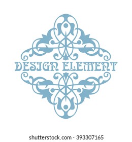 renaissance vintage frame for text