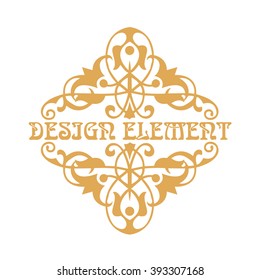 renaissance vintage frame for text