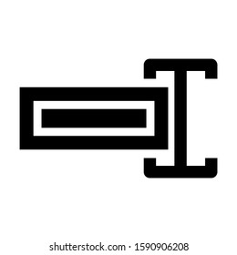 rename icon isolated sign symbol vector illustration - high quality black style vector icons
