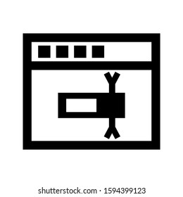 rename icon isolated sign symbol vector illustration - high quality black style vector icons
