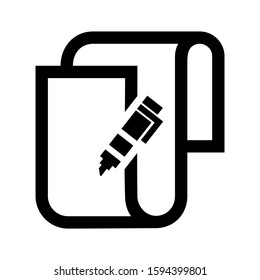 rename icon isolated sign symbol vector illustration - high quality black style vector icons
